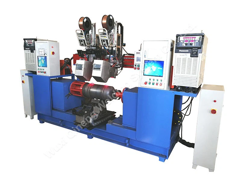 LPG Cylinder Double Head Circumferential Welding Machine